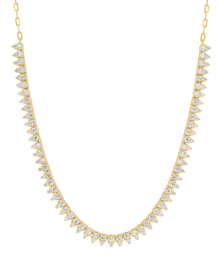 Колье EFFY с бриллиантами, длина 45 см (общий вес 2,5 карата), из 14-каратного желтого золота EFFY Collection, Gold
Колье EFFY с бриллиантами, длина 45 см (общий вес 2,5 карата), из 14-каратного желтого золота EFFY Collection, Gold