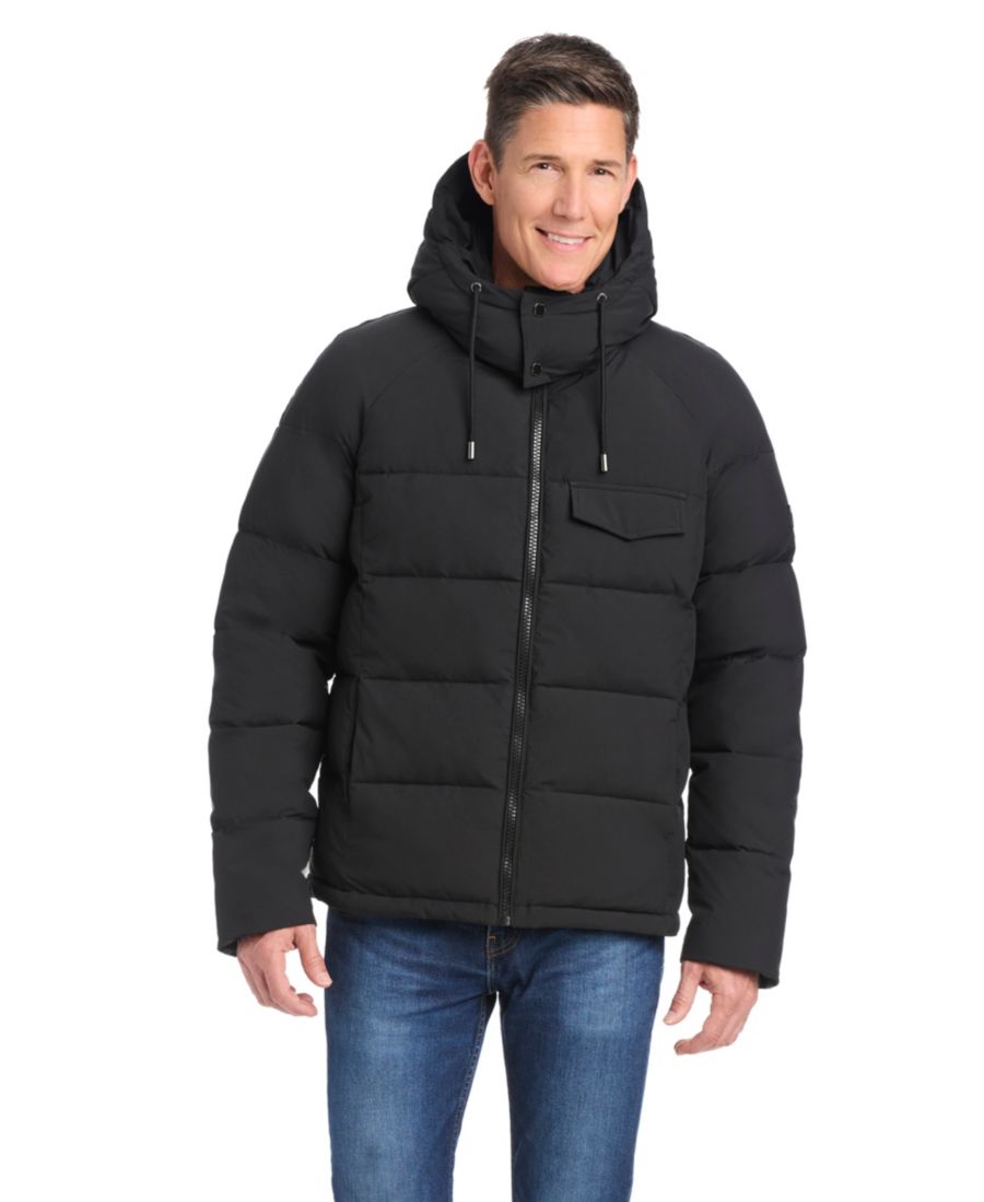 Мужская ультраэластичная пуховая куртка стандартного кроя Vince Camuto, Black
Мужская ультраэластичная пуховая куртка стандартного кроя Vince Camuto, Black