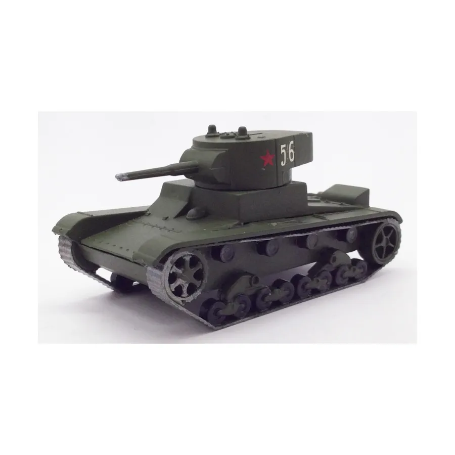 Т-26Б с 45-мм №1, Miscellaneous Historical Miniatures - WWII - Soviet Union 1938-1942 - Loose Miniatures (1/100) 
Т-26Б с 45-мм №1, Miscellaneous Historical Miniatures - WWII - Soviet Union 1938-1942 - Loose Miniatures (1/100)