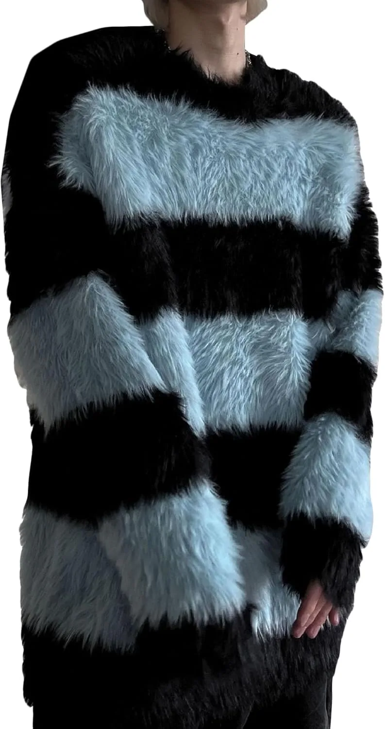 Мужской повседневный мягкий полосатый свитер
Мужской повседневный мягкий полосатый свитер