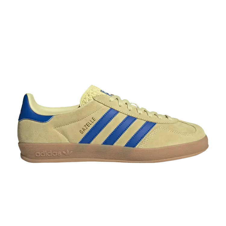 Кроссовки Gazelle Indoor 'Powder Yellow Royal Blue', желтый 
Кроссовки Gazelle Indoor 'Powder Yellow Royal Blue', желтый