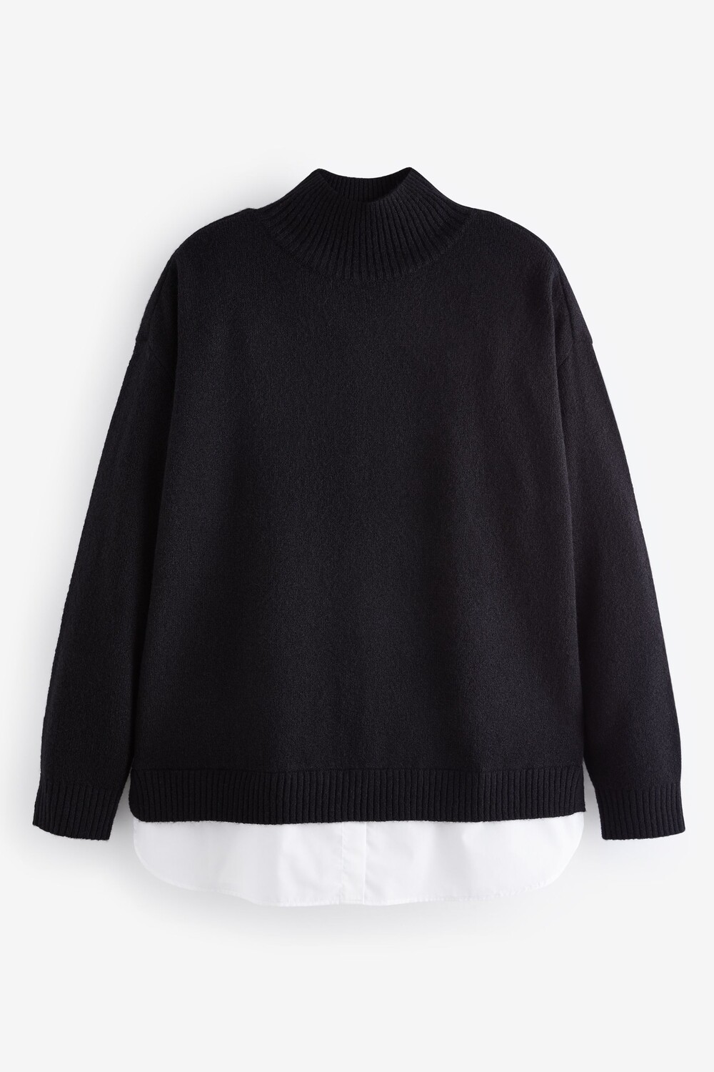 Пончо с воротником стойкой сзади Next, черный
Пончо с воротником стойкой сзади Next, черный