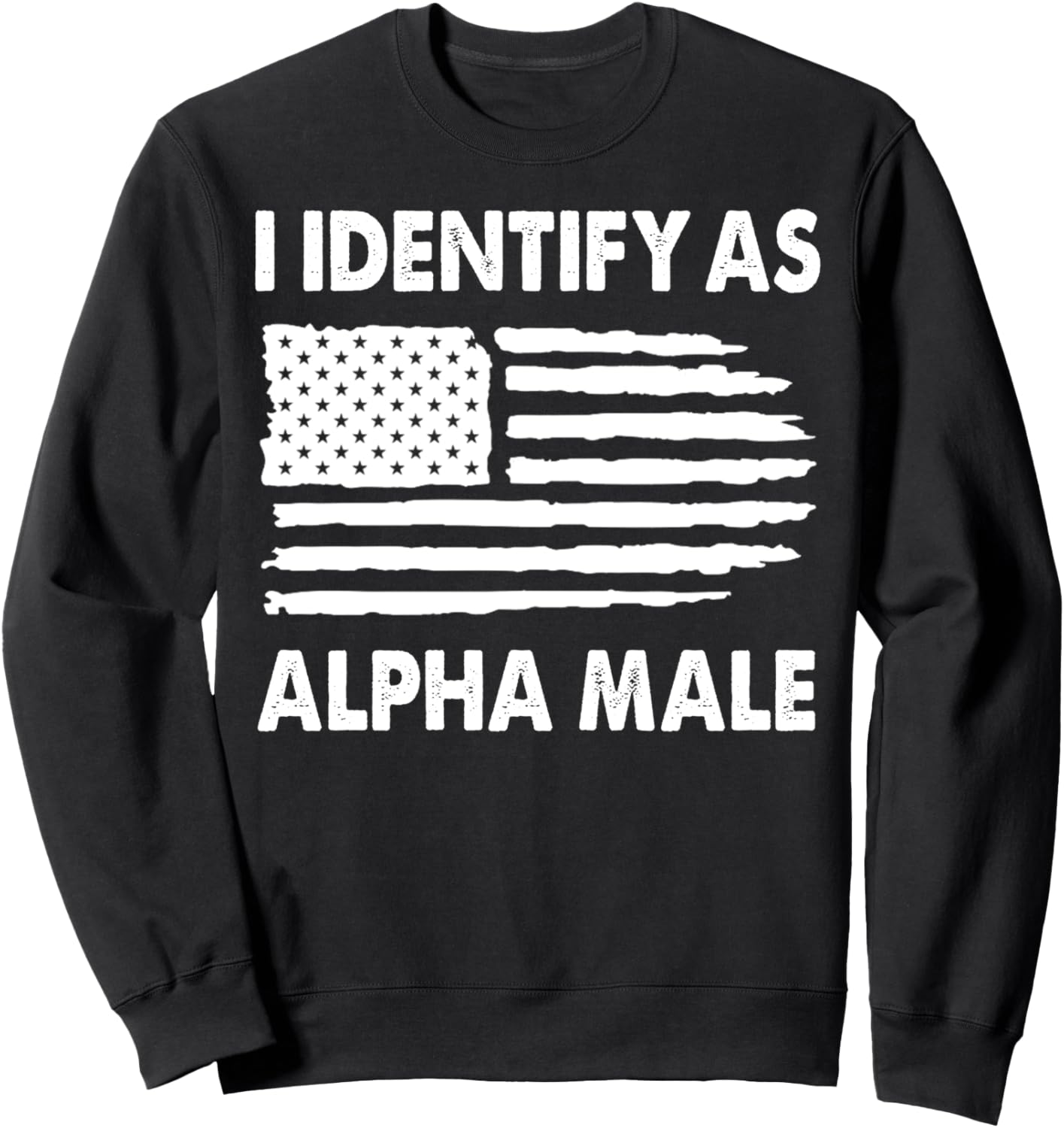 Мужская толстовка с американским флагом I Identify As Alpha Alpha Male Workout, черный
Мужская толстовка с американским флагом I Identify As Alpha Alpha Male Workout, черный