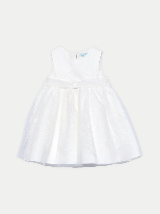 Элегантное платье обычного кроя 5003 Abel & Lula, белый 
Элегантное платье обычного кроя 5003 Abel & Lula, белый