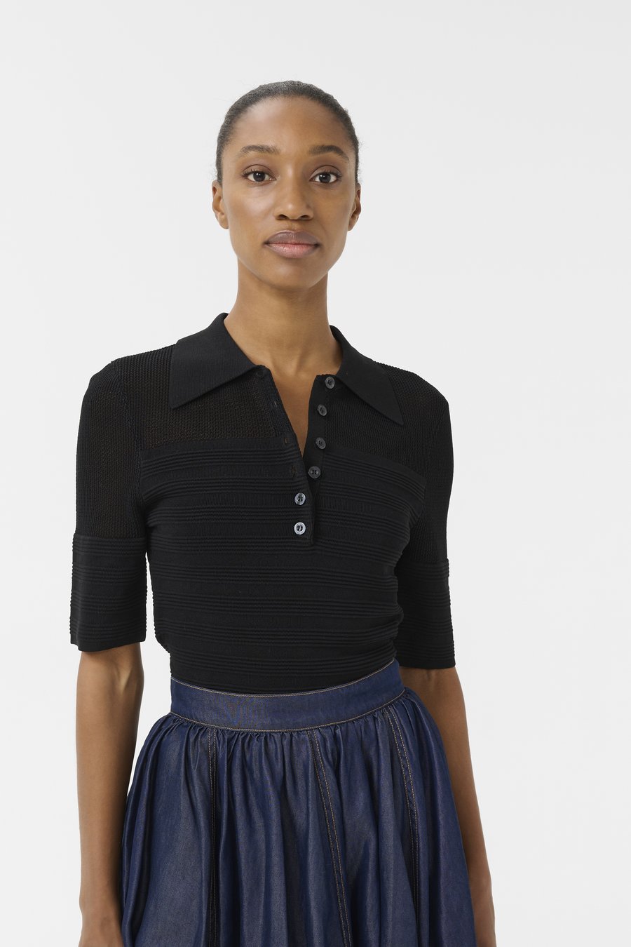 Поло Gestuz MAGNY TOP, Black
Поло Gestuz MAGNY TOP, Black