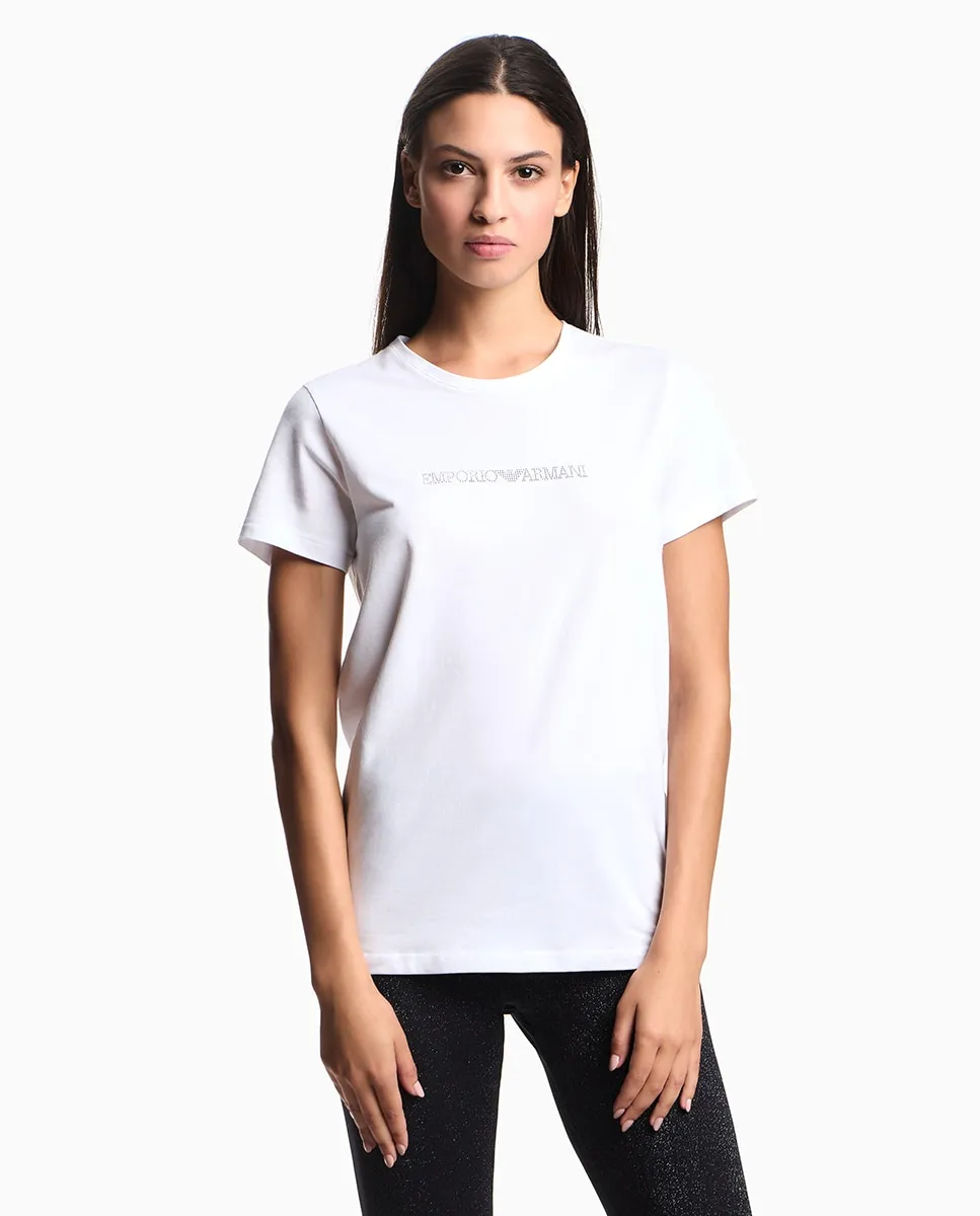 Базовая хлопковая футболка «Essential Cotton» Armani, белый
Базовая хлопковая футболка «Essential Cotton» Armani, белый