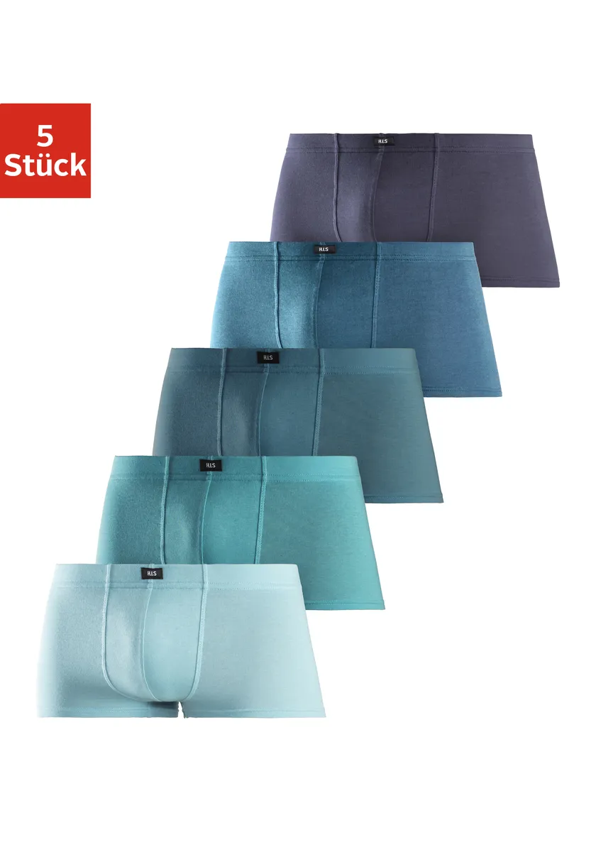 Трусы-боксеры H.I.S "Трусы мужские" (5 шт.), хипстерской формы, из эластичного хлопка, синий
Трусы-боксеры H.I.S "Трусы мужские" (5 шт.), хипстерской формы, из эластичного хлопка, синий