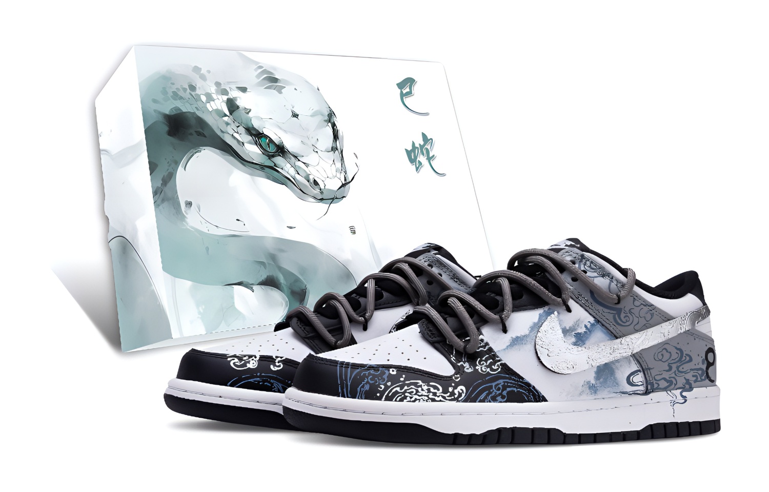 Nike Мужские кроссовки для скейтбординга Dunk Abrasion Resistant Low Top Black White
Nike Мужские кроссовки для скейтбординга Dunk Abrasion Resistant Low Top Black White