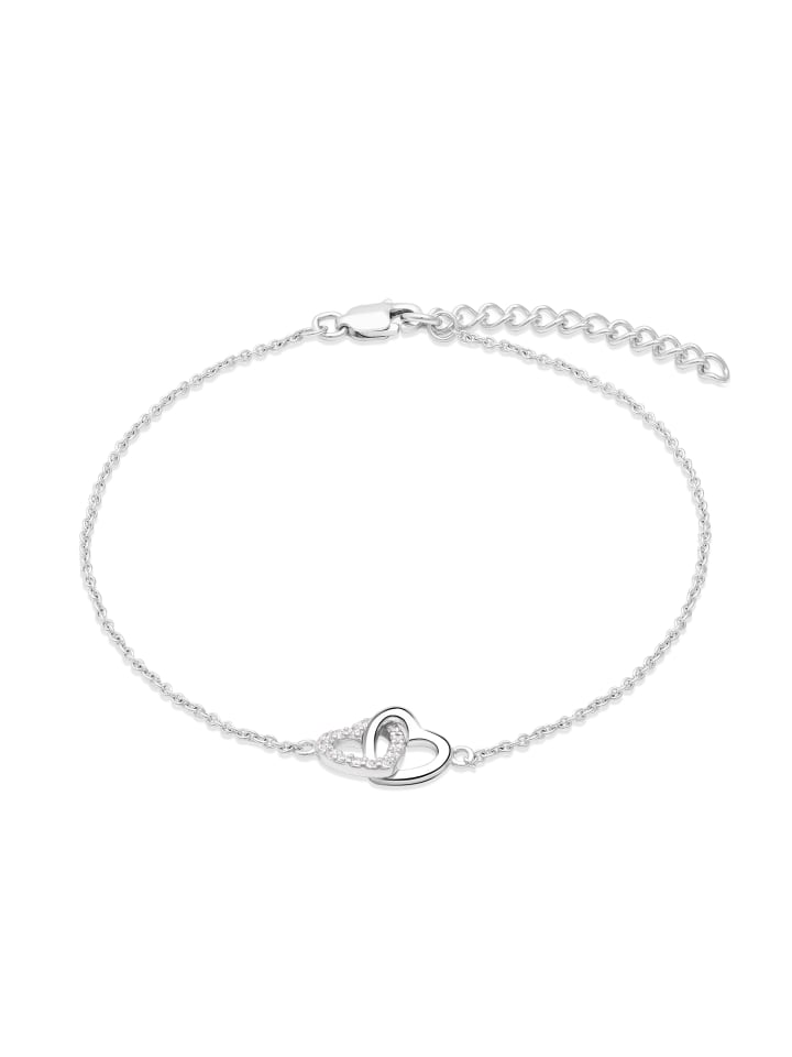 s.Oliver Серебряный браслет с серебряными деталями в виде сердечек
s.Oliver Серебряный браслет с серебряными деталями в виде сердечек