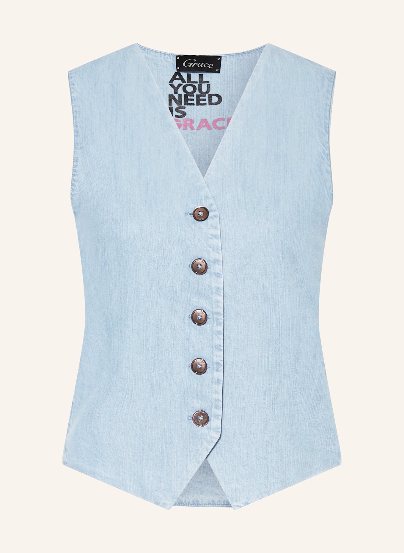 Жилет-Блейзер в джинсовом стиле Grace, синий
Жилет-Блейзер в джинсовом стиле Grace, синий