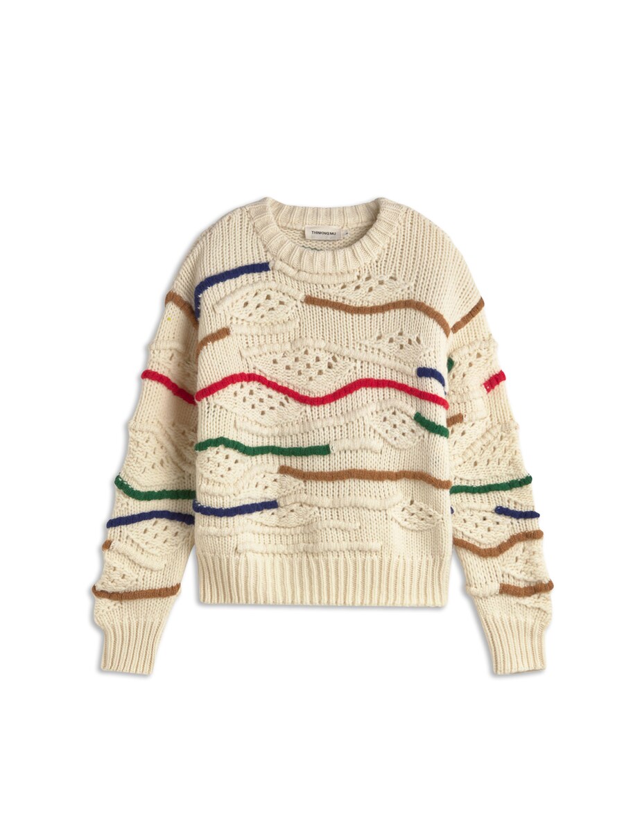 Свитер Thinking MU Candela, кремовый
Свитер Thinking MU Candela, кремовый