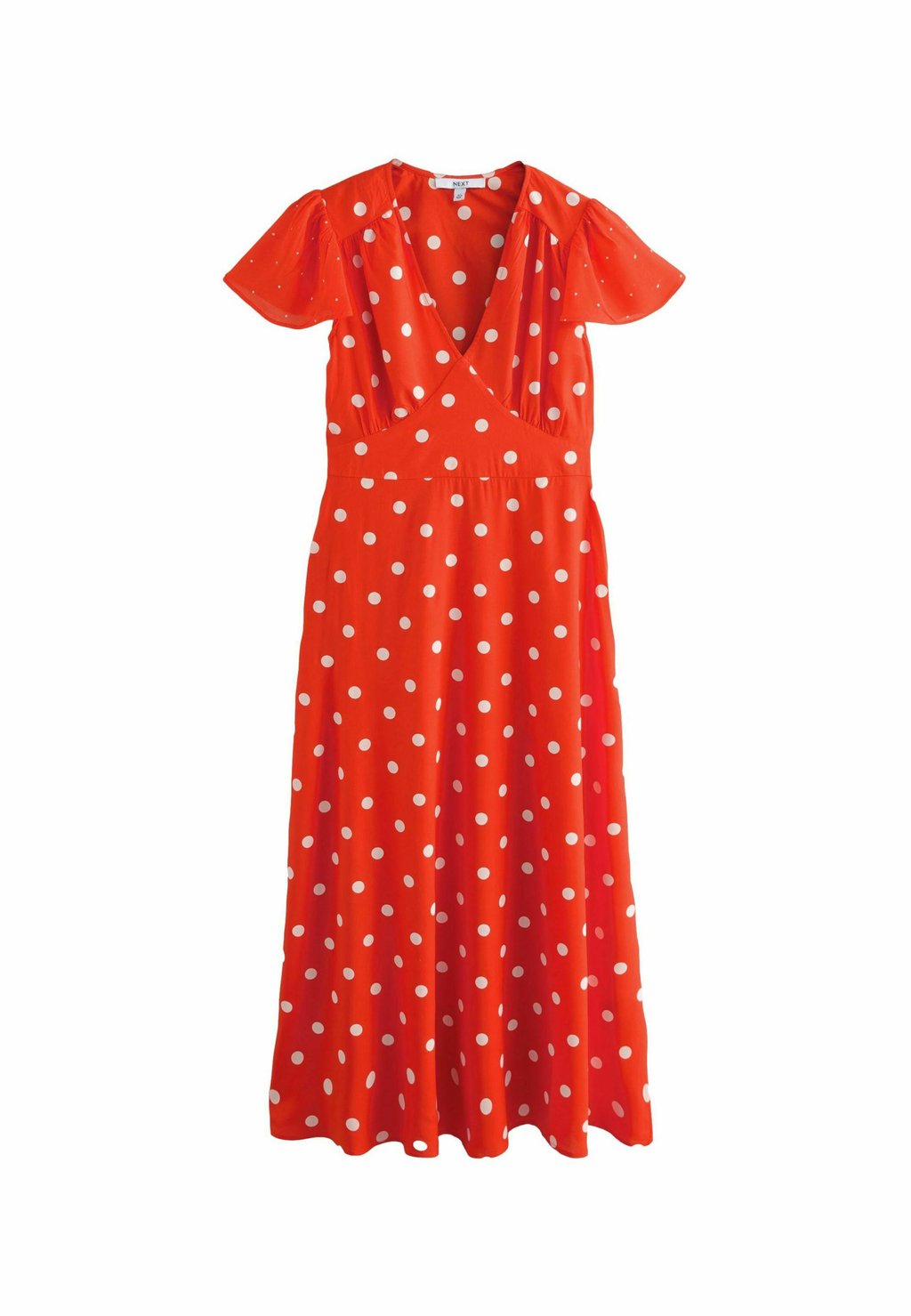 Платье макси FLUTTER SLEEVE TIE WAIST Next, светло-красный
Платье макси FLUTTER SLEEVE TIE WAIST Next, светло-красный