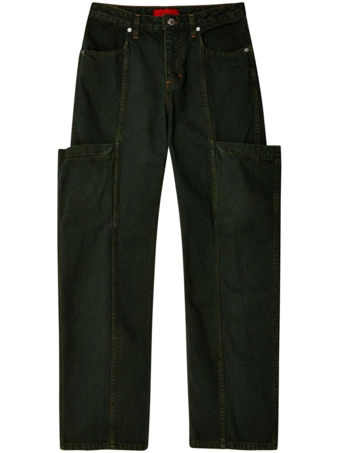 Eckhaus Latta прямые джинсы карго, черный
Eckhaus Latta прямые джинсы карго, черный