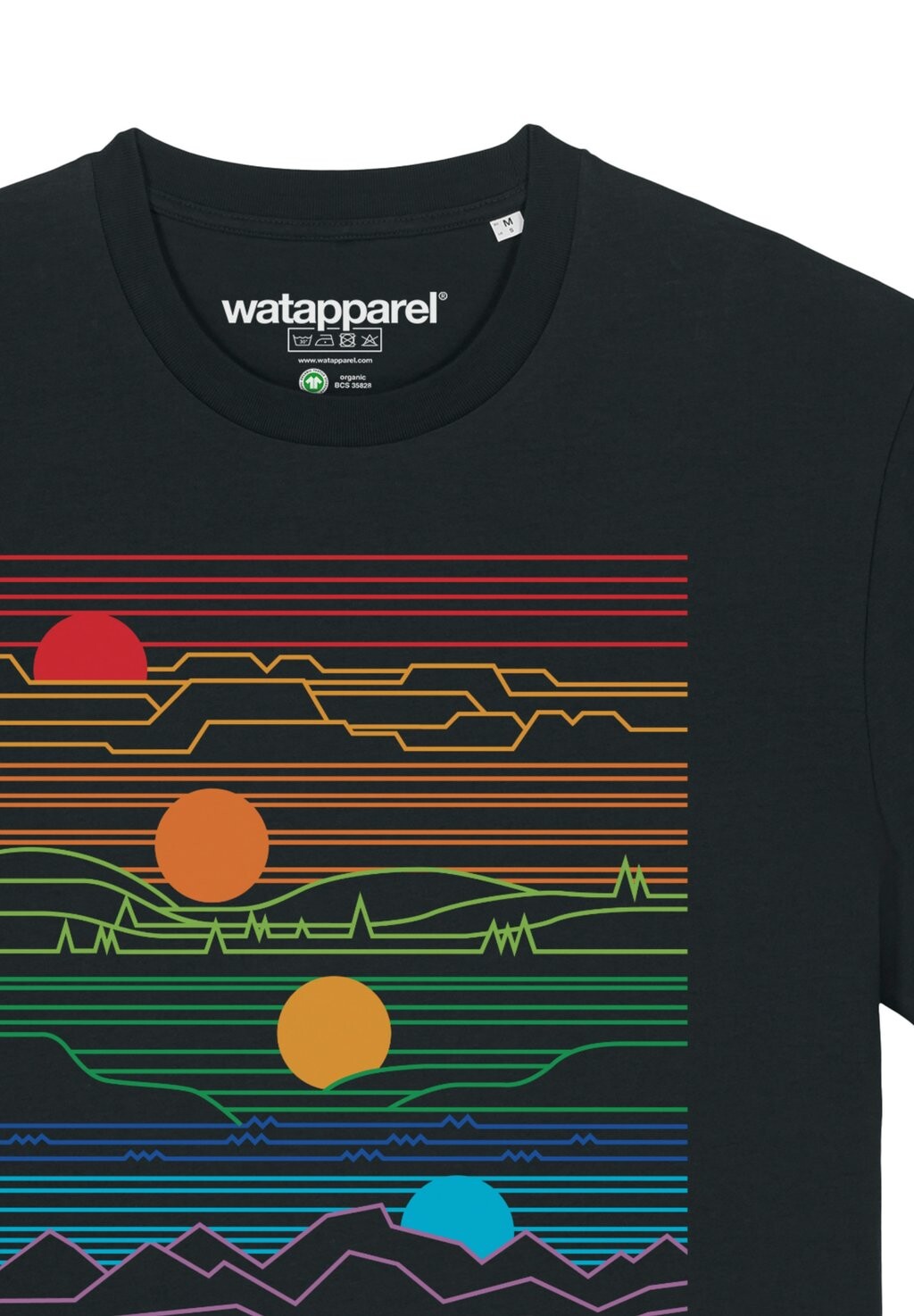 Футболка с принтом SUN AND MOON watapparel, черный
Футболка с принтом SUN AND MOON watapparel, черный