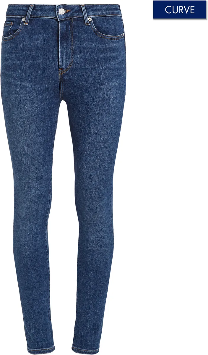 Джинсы скинни Tommy Hilfiger Curve "CRV HARLEM U SKINNY HW", большие размеры, с эффектом потертости, цвет Ana_Mid Blue
Джинсы скинни Tommy Hilfiger Curve "CRV HARLEM U SKINNY HW", большие размеры, с эффектом потертости, цвет Ana_Mid Blue