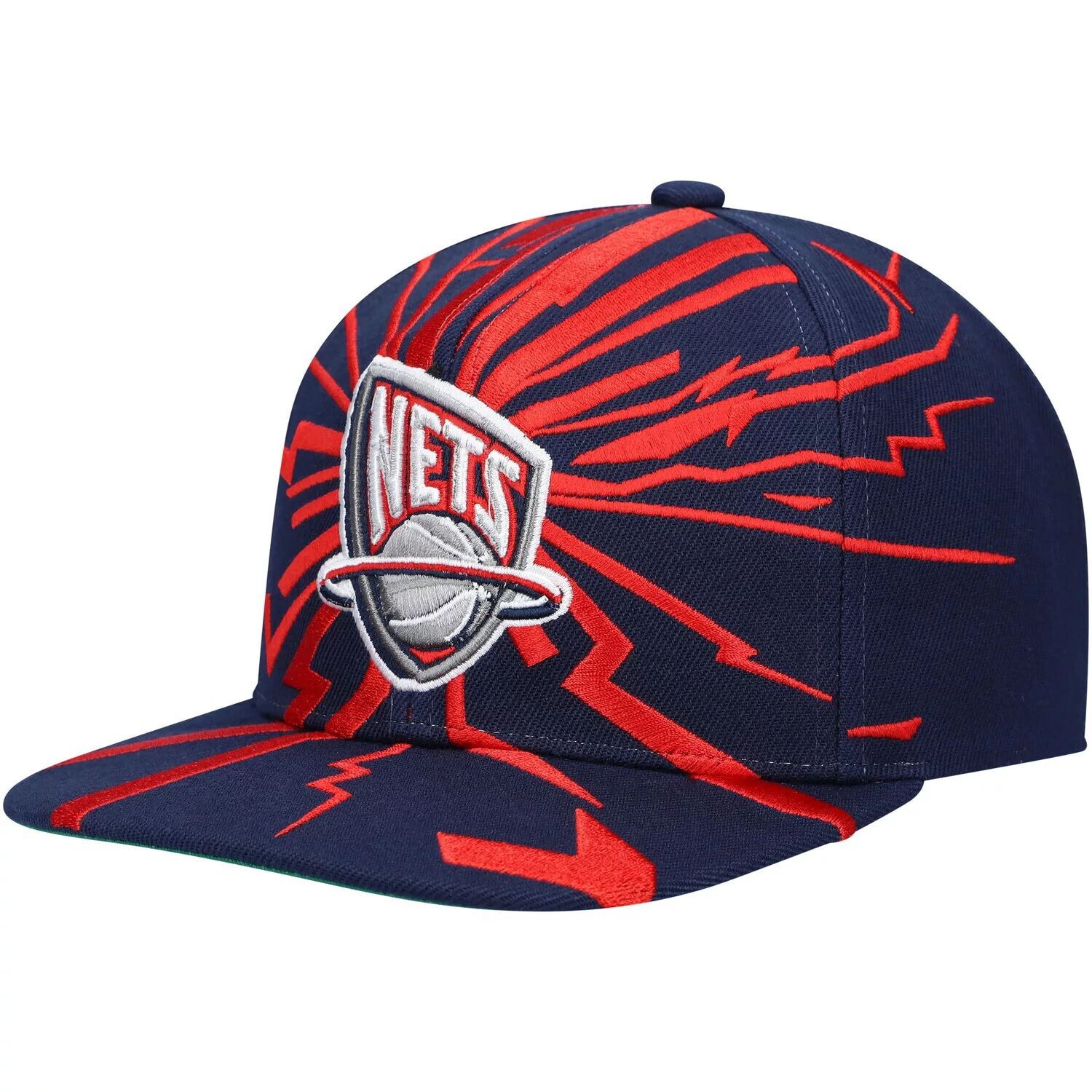 Мужская темно-синяя кепка Mitchell & Ness New Jersey Nets Hardwood Classics Earthquake Snapback
Мужская темно-синяя кепка Mitchell & Ness New Jersey Nets Hardwood Classics Earthquake Snapback