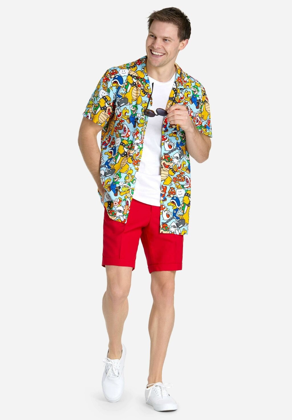 Рубашка BOWSERS KINGDOM OppoSuits, разноцветный 
Рубашка BOWSERS KINGDOM OppoSuits, разноцветный