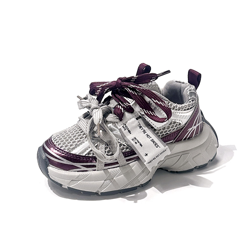 Низкие детские кроссовки для повседневной носки. Дети 3–7 лет. TONYBEAR, фиолетовый 
Низкие детские кроссовки для повседневной носки. Дети 3–7 лет. TONYBEAR, фиолетовый