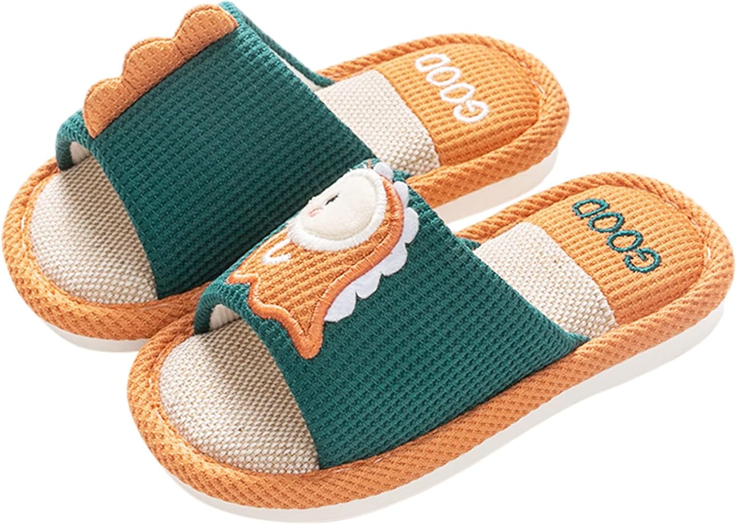Детские туфли для малышей девочек с открытым носком, домашние тапочки с милым динозавром, детские тапочки, с хлопковой подкладкой, зимние тапочки для мальчиков Generic, зеленый
Детские туфли для малышей девочек с открытым носком, домашние тапочки с милым динозавром, детские тапочки, с хлопковой подкладкой, зимние тапочки для мальчиков Generic, зеленый