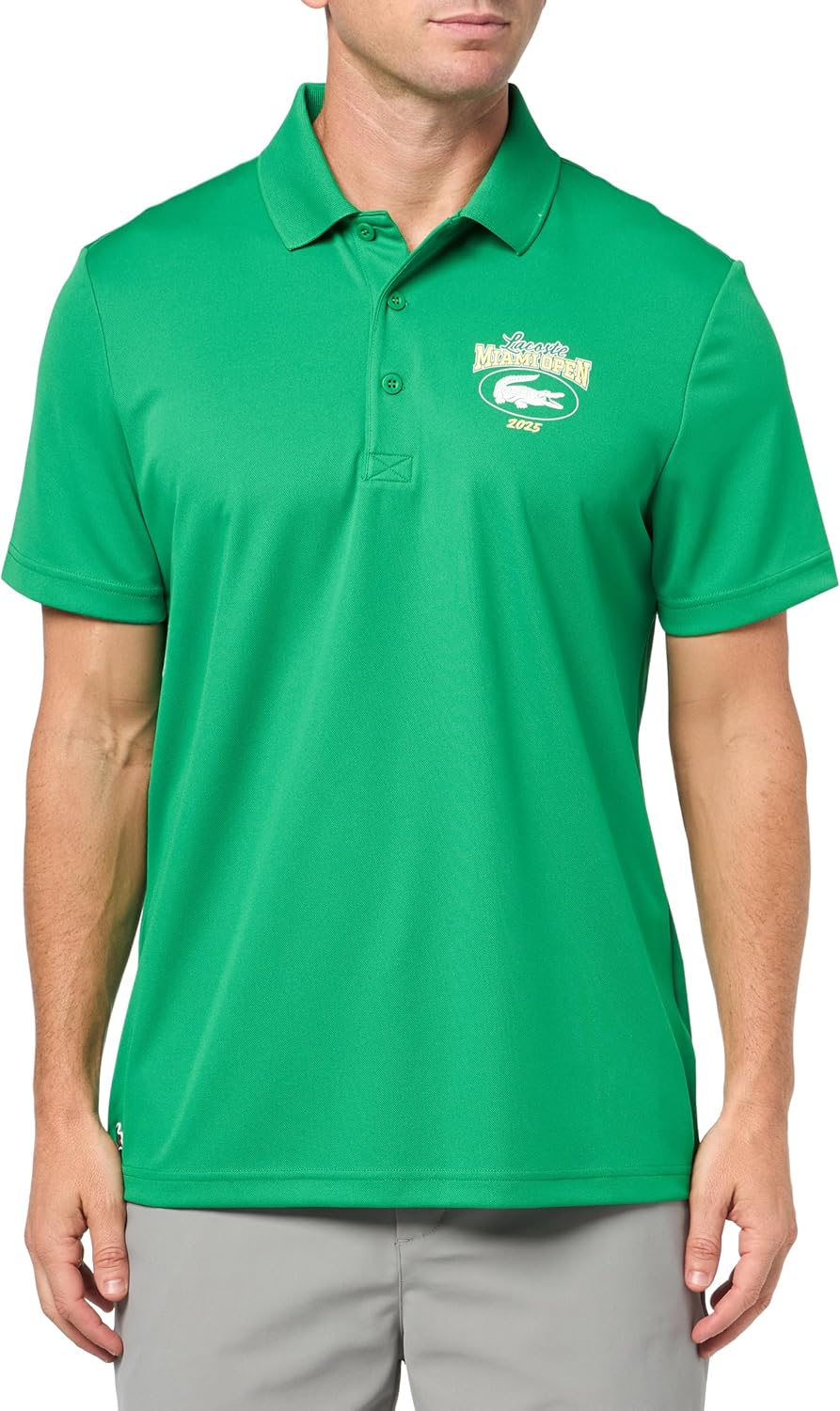 Lacoste мужская спортивная футболка-поло Miami Open Edition Ultra Dry, Bright Green, Зеленый, Lacoste мужская спортивная футболка-поло Miami Open Edition Ultra Dry, Bright Green
Lacoste мужская спортивная футболка-поло Miami Open Edition Ultra Dry, Bright Green, Зеленый, Lacoste мужская спортивная футболка-поло Miami Open Edition Ultra Dry, Bright Green