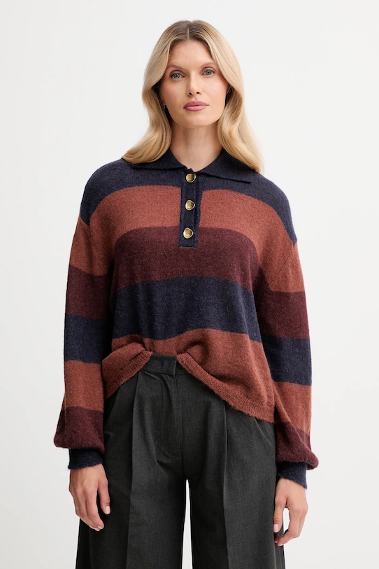 Свитер из смесовой шерсти Sessun, темно-синий
Свитер из смесовой шерсти Sessun, темно-синий