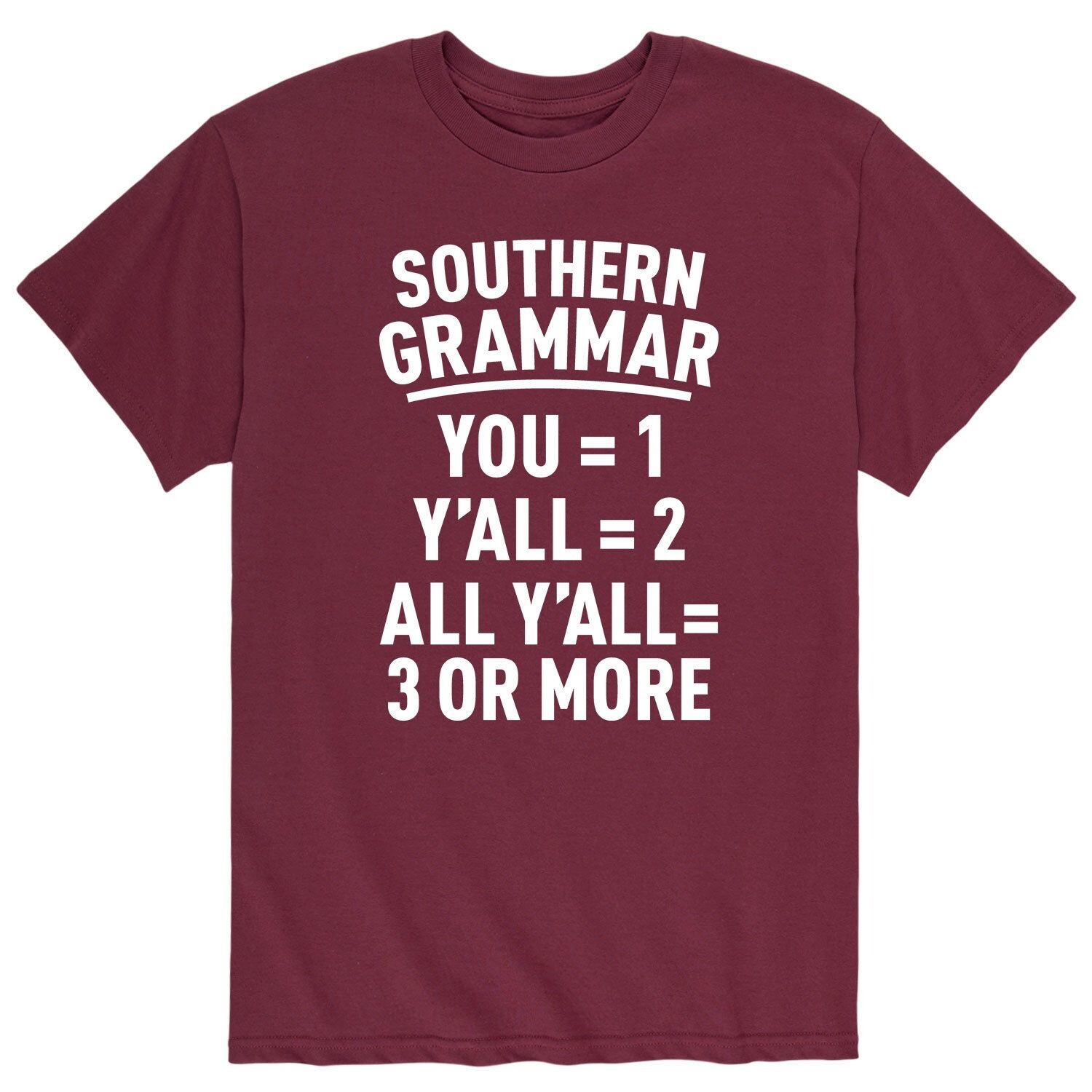 Мужская футболка Southern Grammer Licensed Character
Мужская футболка Southern Grammer Licensed Character