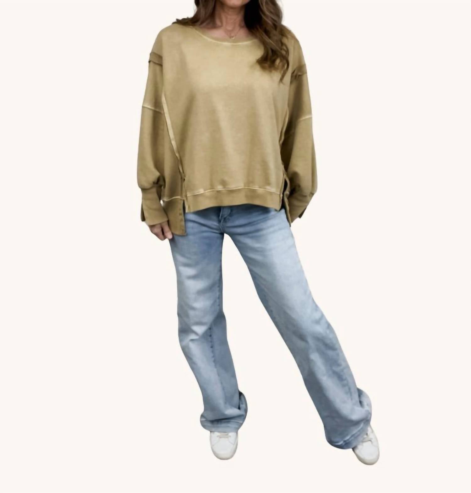 Ленивый день свитшот в туманно-желтом Urban Daizy
Ленивый день свитшот в туманно-желтом Urban Daizy