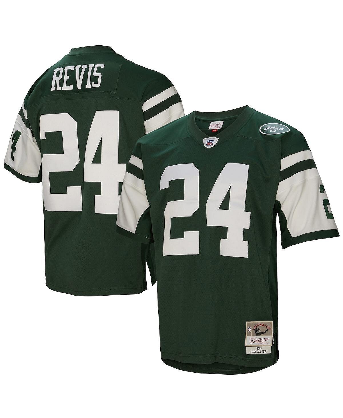 Мужская футболка Darrell Revis Green New York Jets 2009 Legacy, вышедшего на пенсию игрока Mitchell & Ness
Мужская футболка Darrell Revis Green New York Jets 2009 Legacy, вышедшего на пенсию игрока Mitchell & Ness