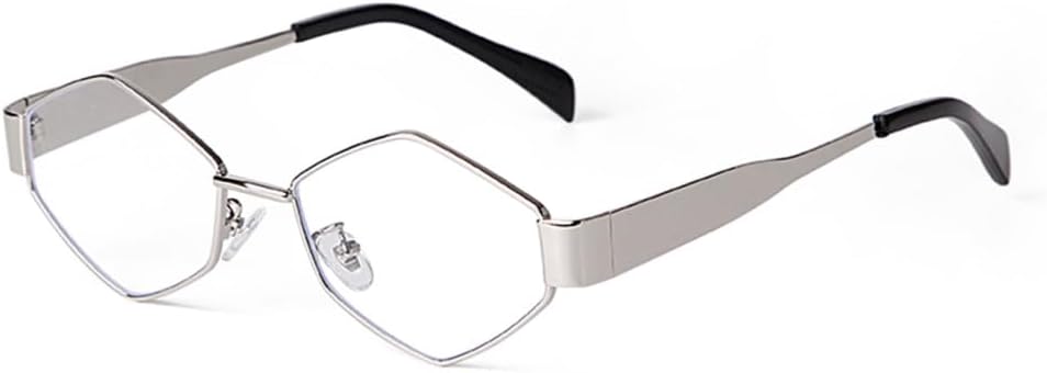 Винтажные панк-солнцезащитные очки в металлической оправе с многоугольными линзами для женщин и мужчин, для вождения, с прозрачными линзами, защита от УФ-излучения UV400 generic, C7 Silver Clear
Винтажные панк-солнцезащитные очки в металлической оправе с многоугольными линзами для женщин и мужчин, для вождения, с прозрачными линзами, защита от УФ-излучения UV400 generic, C7 Silver Clear