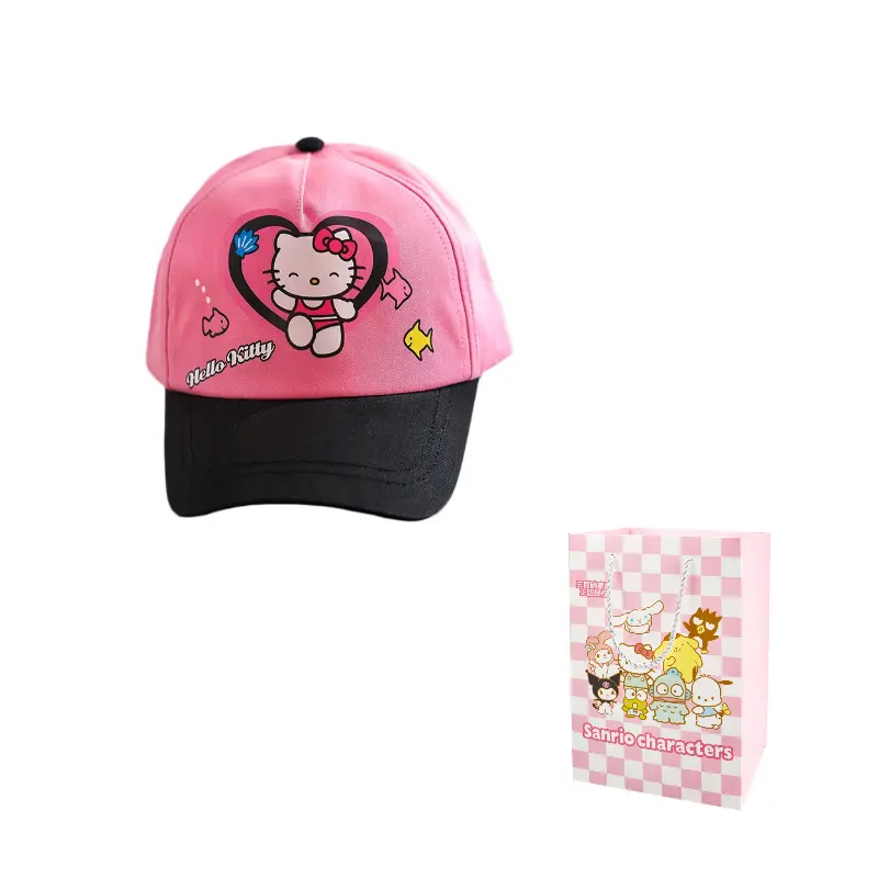 Sanrio Хлопковая бейсболка детская, Hello Kitty Baseball Cap
Sanrio Хлопковая бейсболка детская, Hello Kitty Baseball Cap