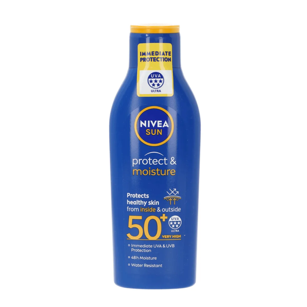 Nivea Sun Protect & Moisture Spf 50 Лосьон для защиты от солнца 200 мл
Nivea Sun Protect & Moisture Spf 50 Лосьон для защиты от солнца 200 мл