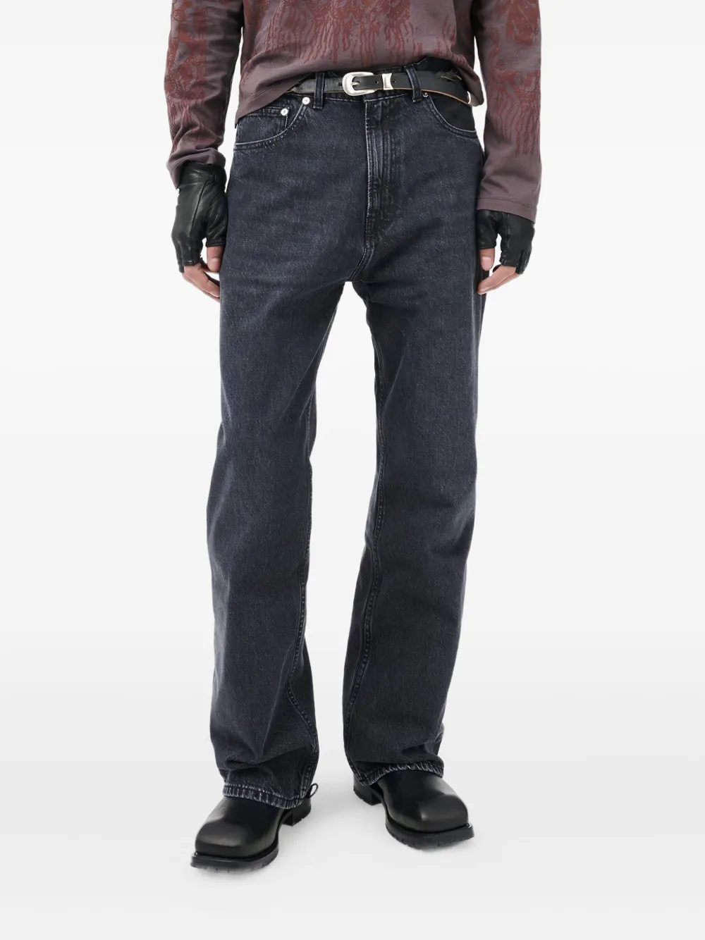 Джинсы третьего кроя Our Legacy, серый
Джинсы третьего кроя Our Legacy, серый