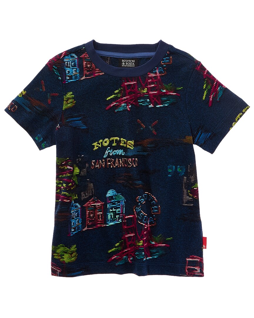 Футболка с принтом расслабленного кроя Scotch & Soda, синий
Футболка с принтом расслабленного кроя Scotch & Soda, синий