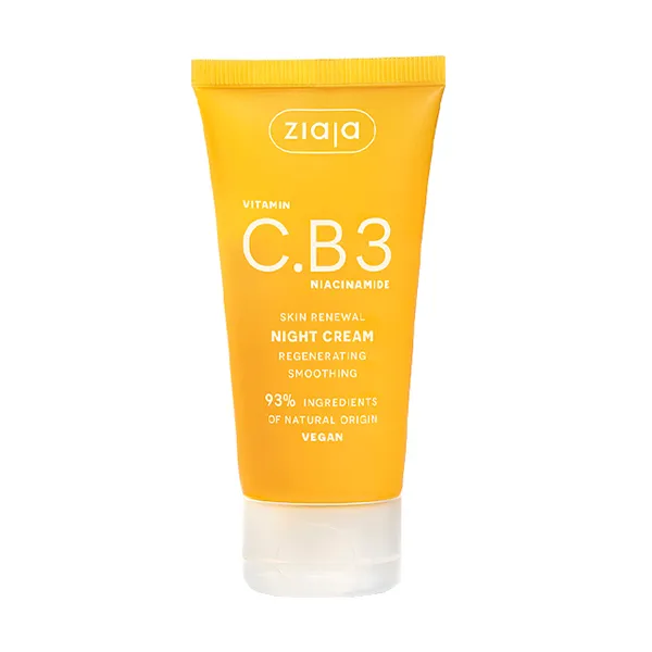 Регенерирующий ночной крем для лица Vitamin C B3 Niacinamide Night Ziaja, 1 UD
Регенерирующий ночной крем для лица Vitamin C B3 Niacinamide Night Ziaja, 1 UD