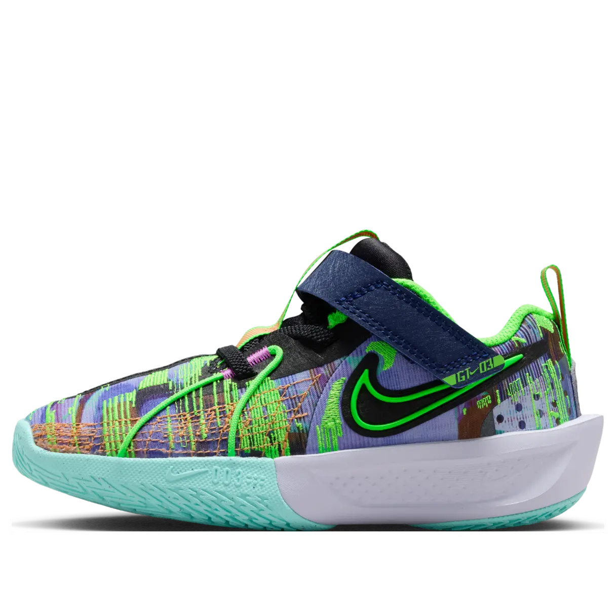 Кроссовки (TD) Nike G.T. Cut 3 'Blue Void Green Strike Hyper Violet'
Кроссовки (TD) Nike G.T. Cut 3 'Blue Void Green Strike Hyper Violet'