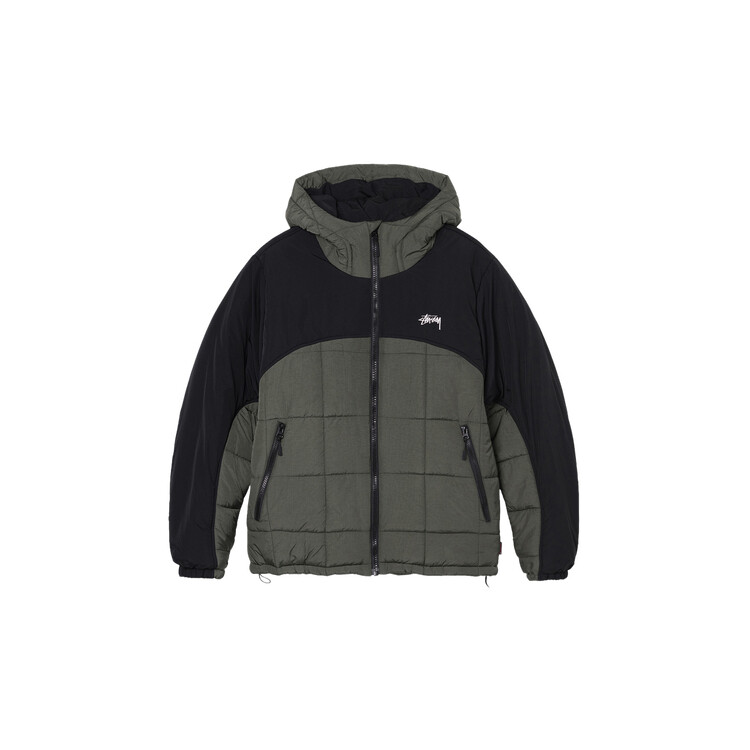 Стеганая куртка унисекс Stussy, зеленый 
Стеганая куртка унисекс Stussy, зеленый