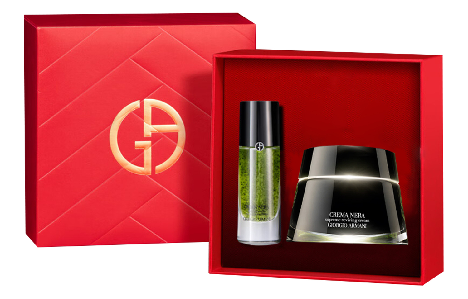 GIORGIO ARMANI AMANI New Year Limited черный ключ бокс набор для ухода за кожей восстанавливающий и увлажняющий 30мл+50мл
GIORGIO ARMANI AMANI New Year Limited черный ключ бокс набор для ухода за кожей восстанавливающий и увлажняющий 30мл+50мл