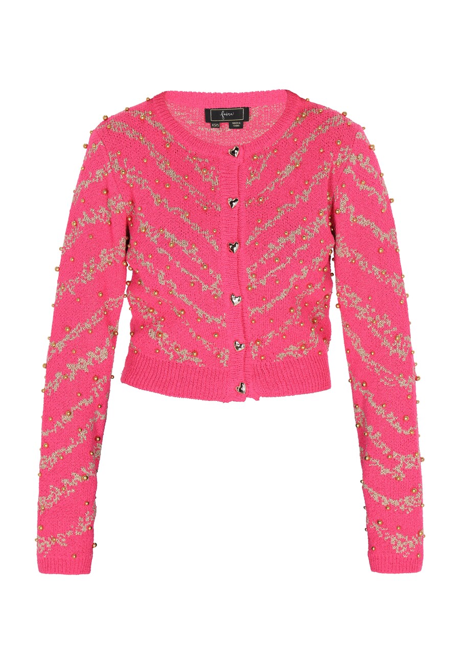 Вязаный кардиган faina, розовый
Вязаный кардиган faina, розовый