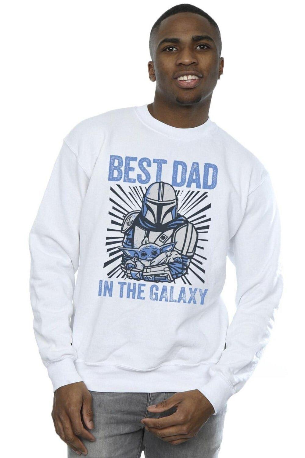 Толстовка Mandalorian Best Dad Galaxy Star Wars, белый
Толстовка Mandalorian Best Dad Galaxy Star Wars, белый