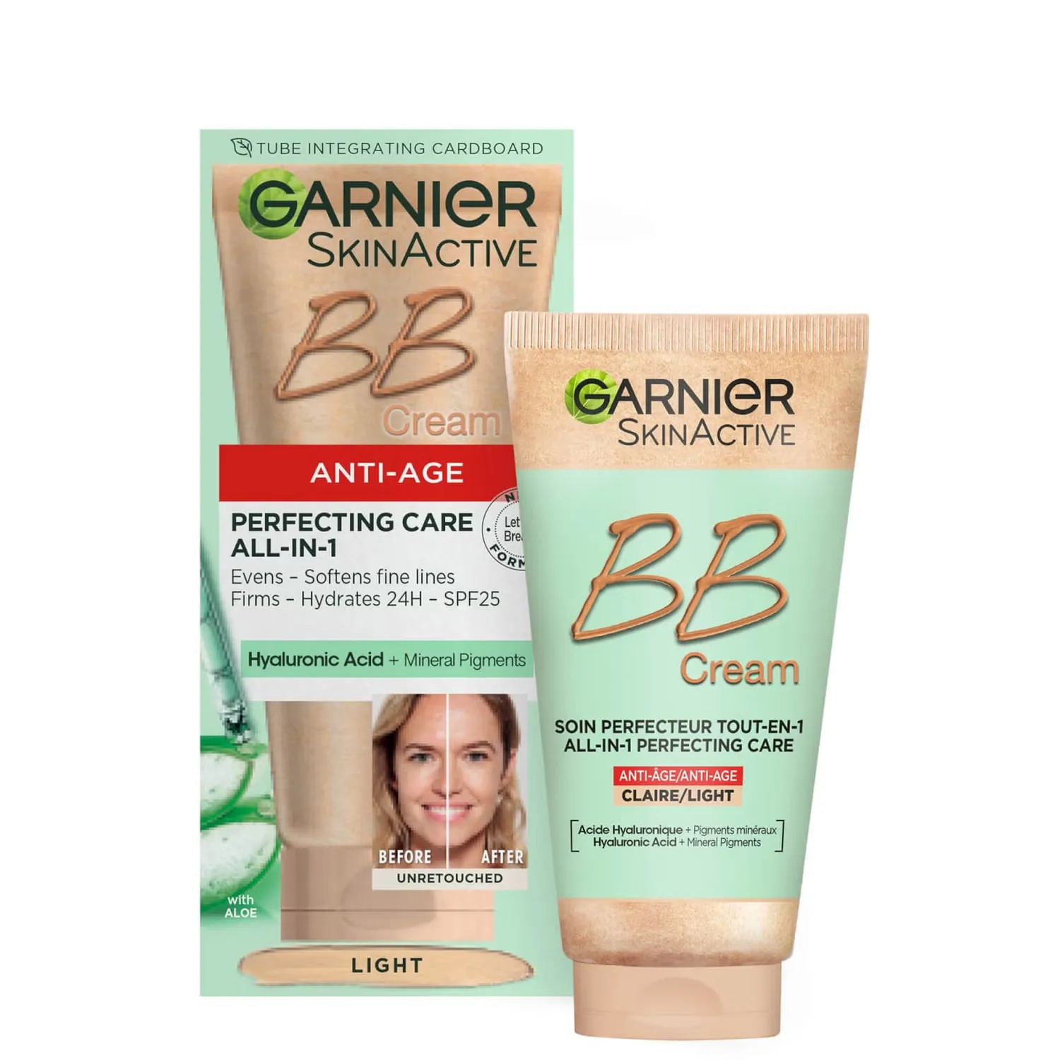 SkinActive Антивозрастной тональный увлажняющий BB-крем SPF25 - Light Garnier
SkinActive Антивозрастной тональный увлажняющий BB-крем SPF25 - Light Garnier