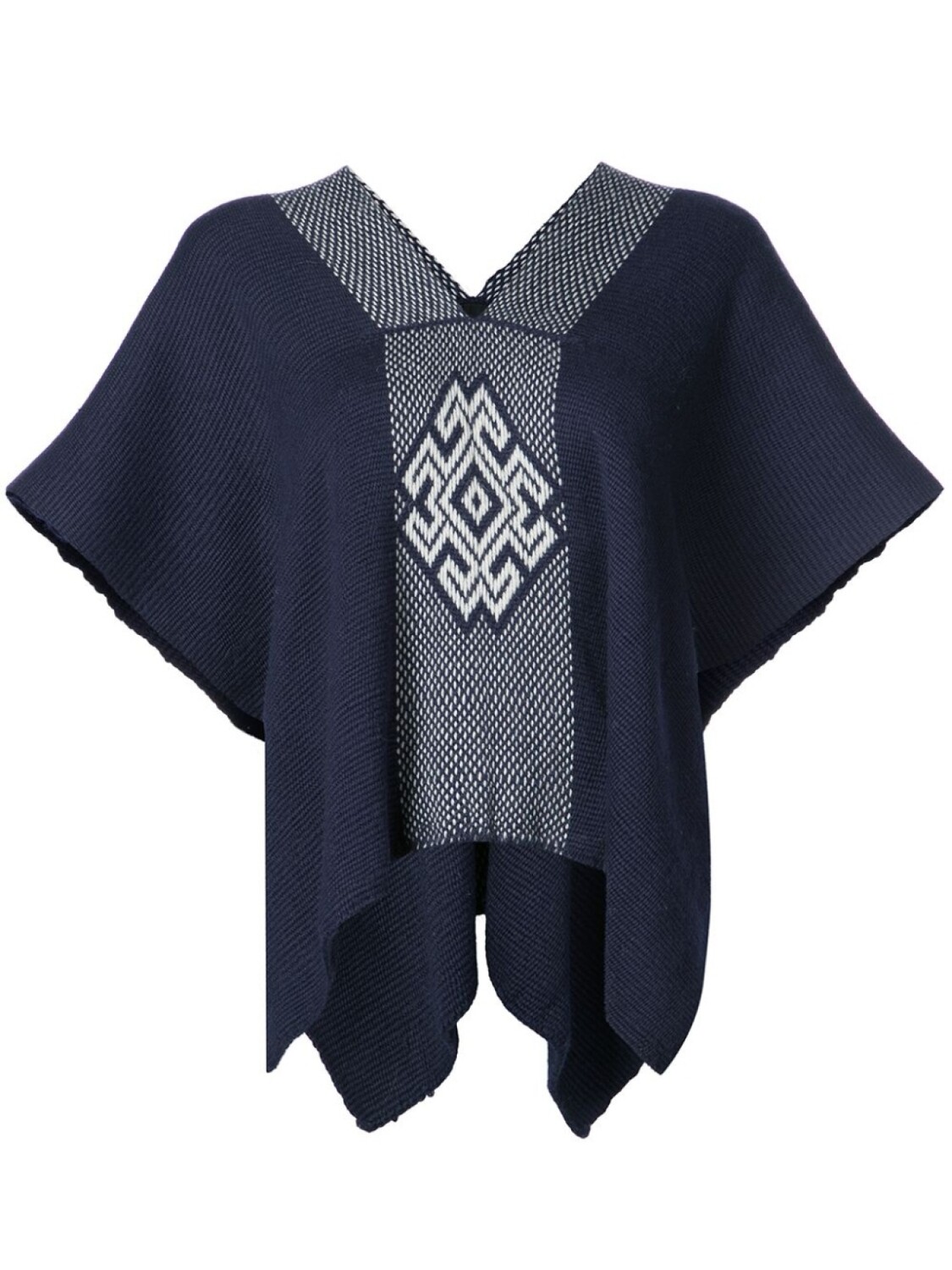 Драпированный топ с V-образным вырезом VOZ, синий
Драпированный топ с V-образным вырезом VOZ, синий