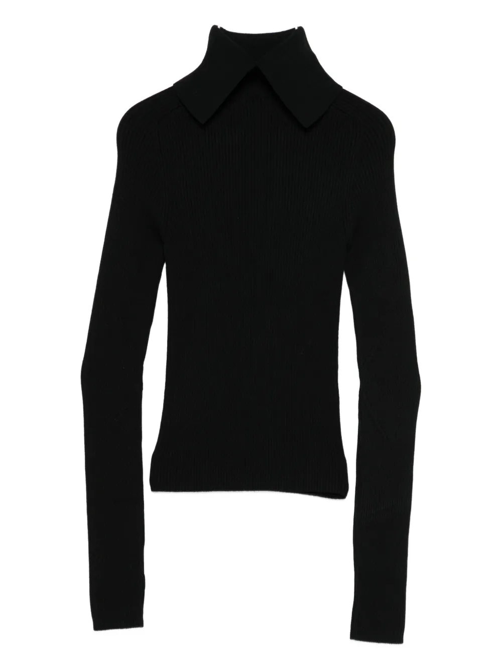 Рифлёный топ с воротником Iceberg, черный
Рифлёный топ с воротником Iceberg, черный