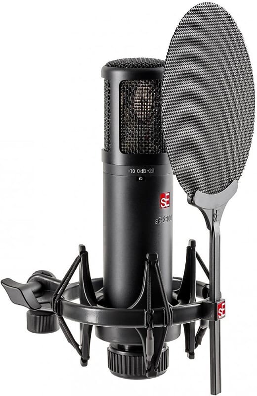 Конденсаторный микрофон sE Electronics sE2300 Large Diaphragm Multipattern Condenser Microphone
Конденсаторный микрофон sE Electronics sE2300 Large Diaphragm Multipattern Condenser Microphone