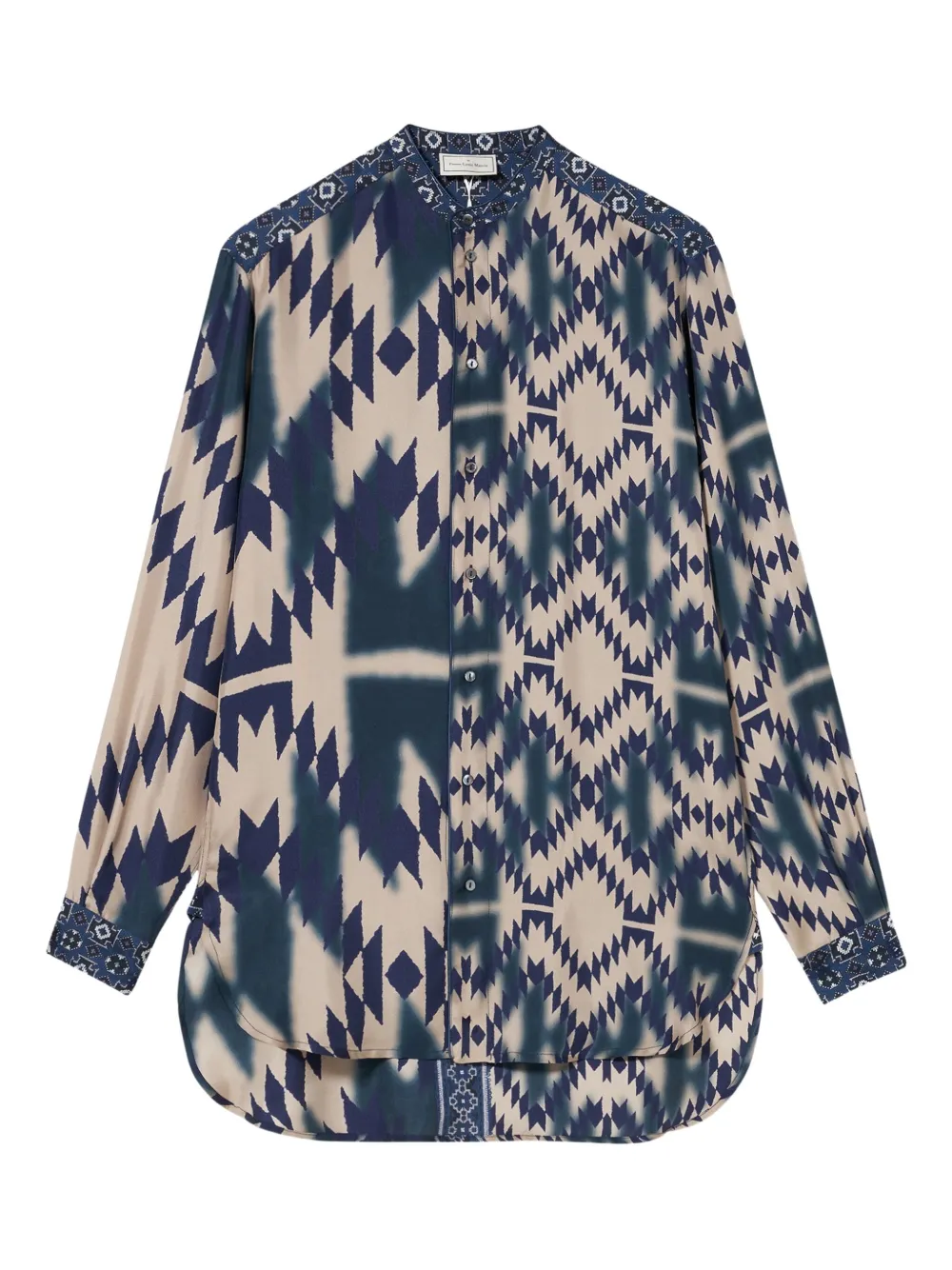 Рубашка с геометричным принтом Pierre-Louis Mascia, синий
Рубашка с геометричным принтом Pierre-Louis Mascia, синий