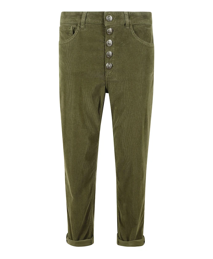 Свободные брюки до щиколотки Dondup, зеленый
Свободные брюки до щиколотки Dondup, зеленый