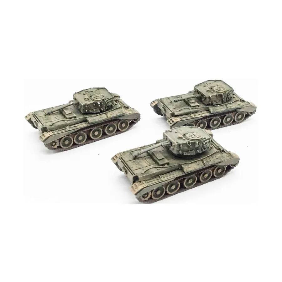 Коллекция танков Кромвеля № 2, WWII Command Decision Miniatures - UK - Loose Miniatures (15mm)
Коллекция танков Кромвеля № 2, WWII Command Decision Miniatures - UK - Loose Miniatures (15mm)