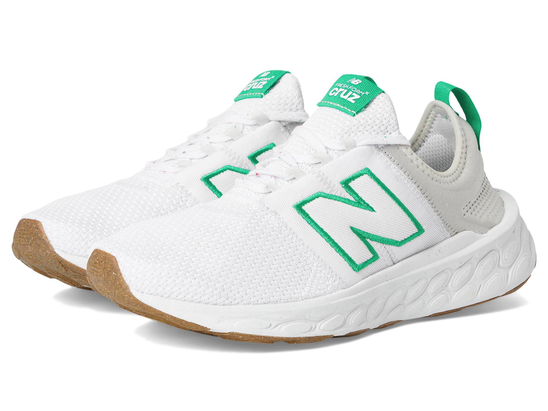 Кроссовки New Balance Fresh Foam X Cruz Artisan V3, White/Kelly Green
Кроссовки New Balance Fresh Foam X Cruz Artisan V3, White/Kelly Green