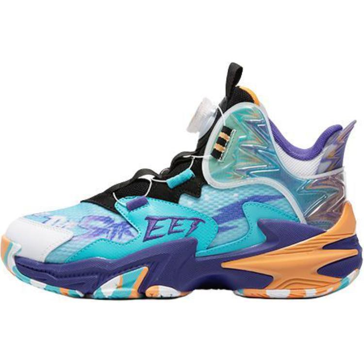 Баскетбольные кроссовки Anti Kick Mid Top для детей, подростковые, Angel Blue QIAODAN, синий/оранжевый
Баскетбольные кроссовки Anti Kick Mid Top для детей, подростковые, Angel Blue QIAODAN, синий/оранжевый