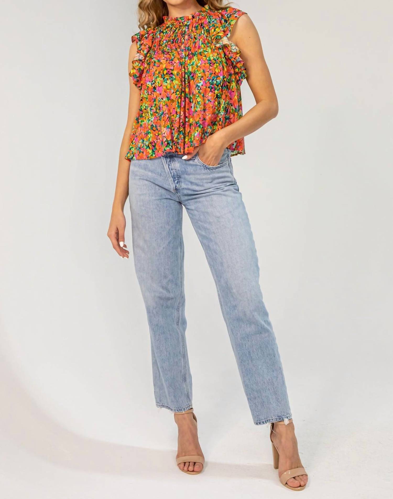 Блузка женская LAVENDER BROWN, цвет red multi
Блузка женская LAVENDER BROWN, цвет red multi