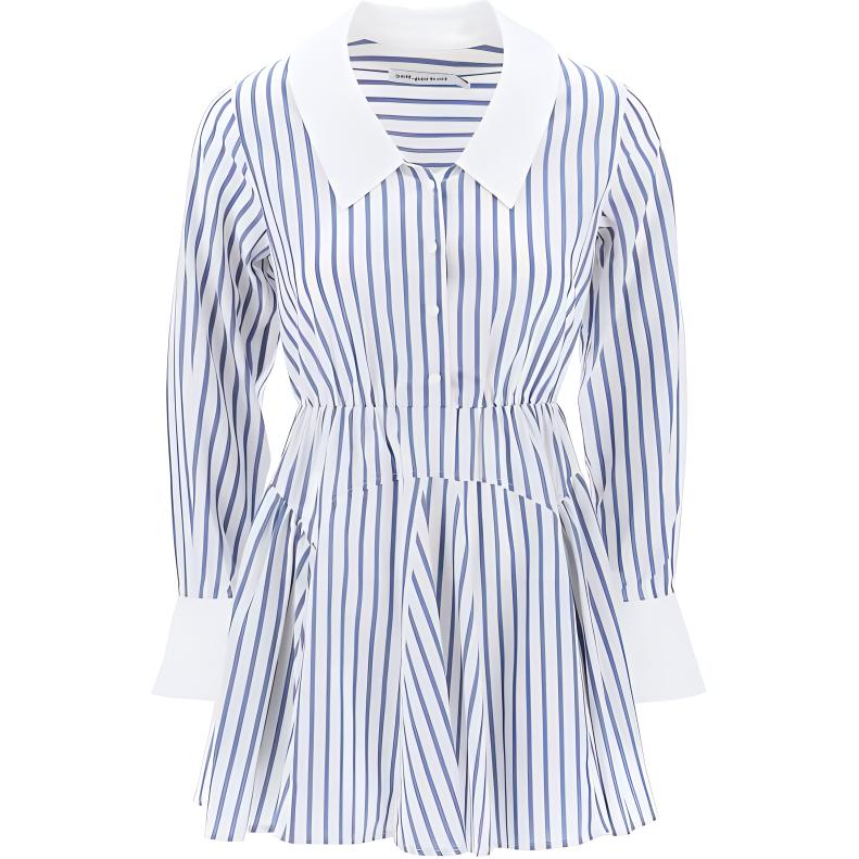 Striped Shirt Minidress Self-portrait, синий
Striped Shirt Minidress Self-portrait, синий